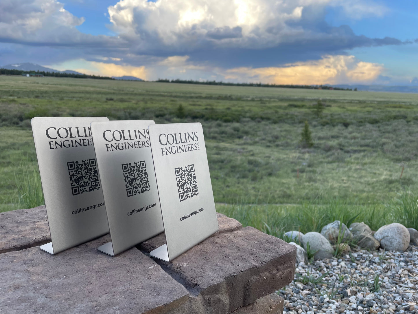 Metal QR Codes-Business Logo, Restaurants, Menu, QR, Sustainable and Eco friendly, Stainless Steel, Customized
