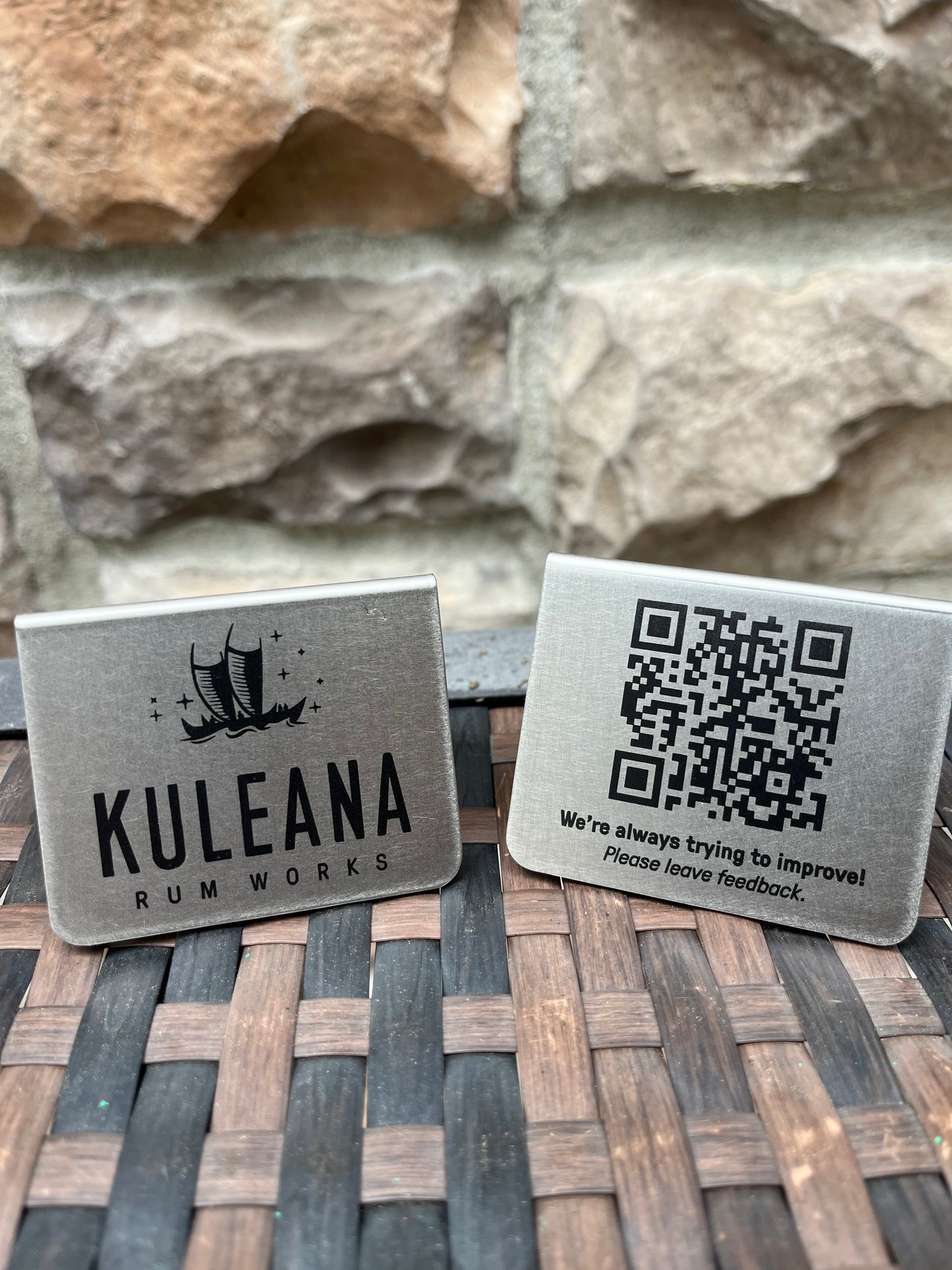 Metal QR Codes-Business Logo, Restaurants, Menu, QR, Sustainable and Eco friendly, Stainless Steel, Customized
