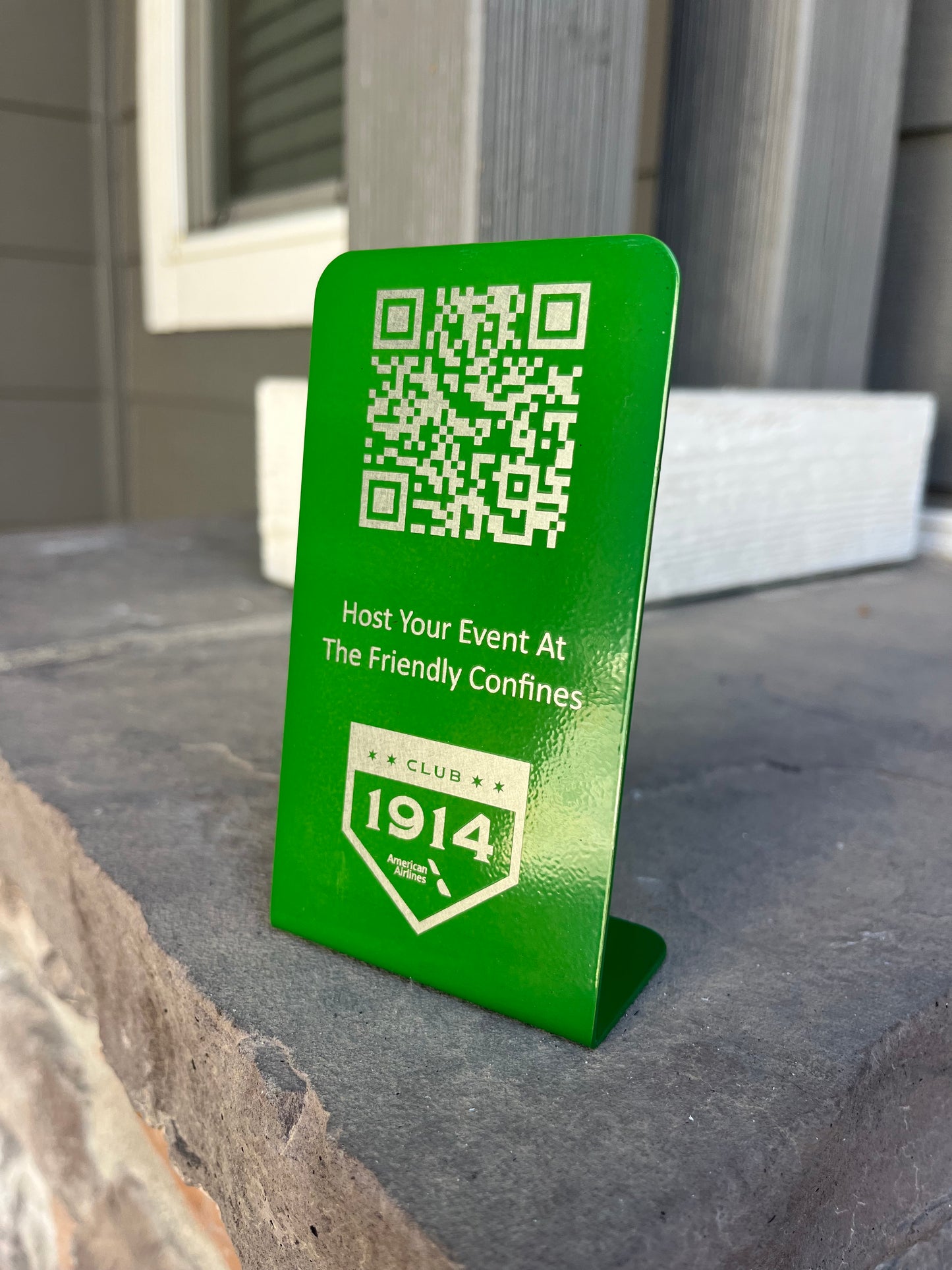 Colored Metal QR Codes