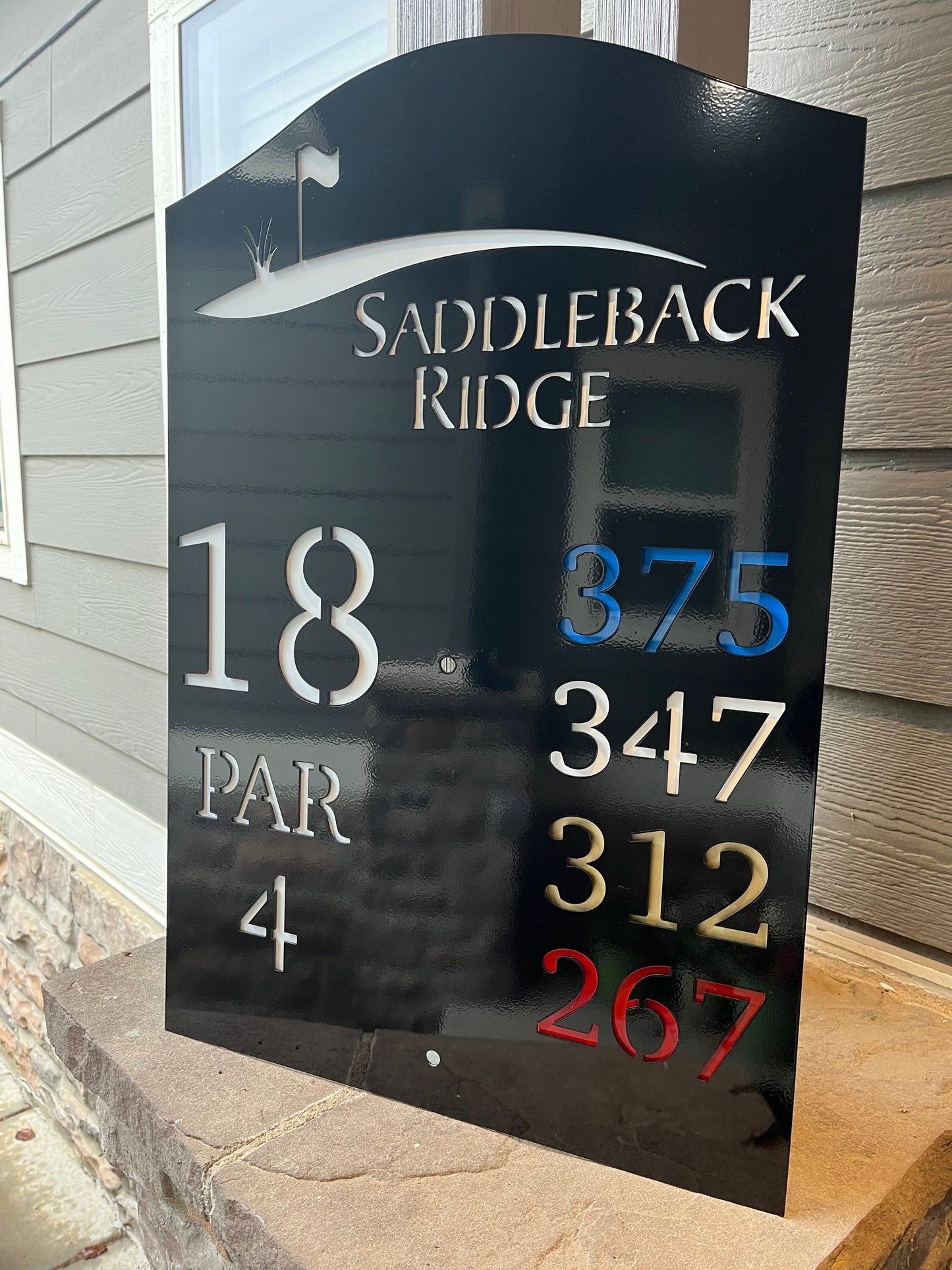 Golf Course Signage, Tee Signs, Custom, Golf, Signage, Hole signage, Golf Courses, Tee Markers