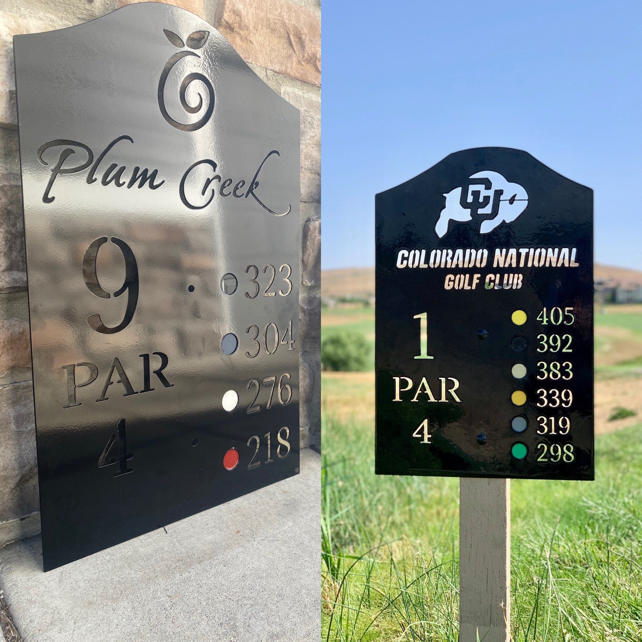 Golf Course Signage, Tee Signs, Custom, Golf, Signage, Hole signage, G ...